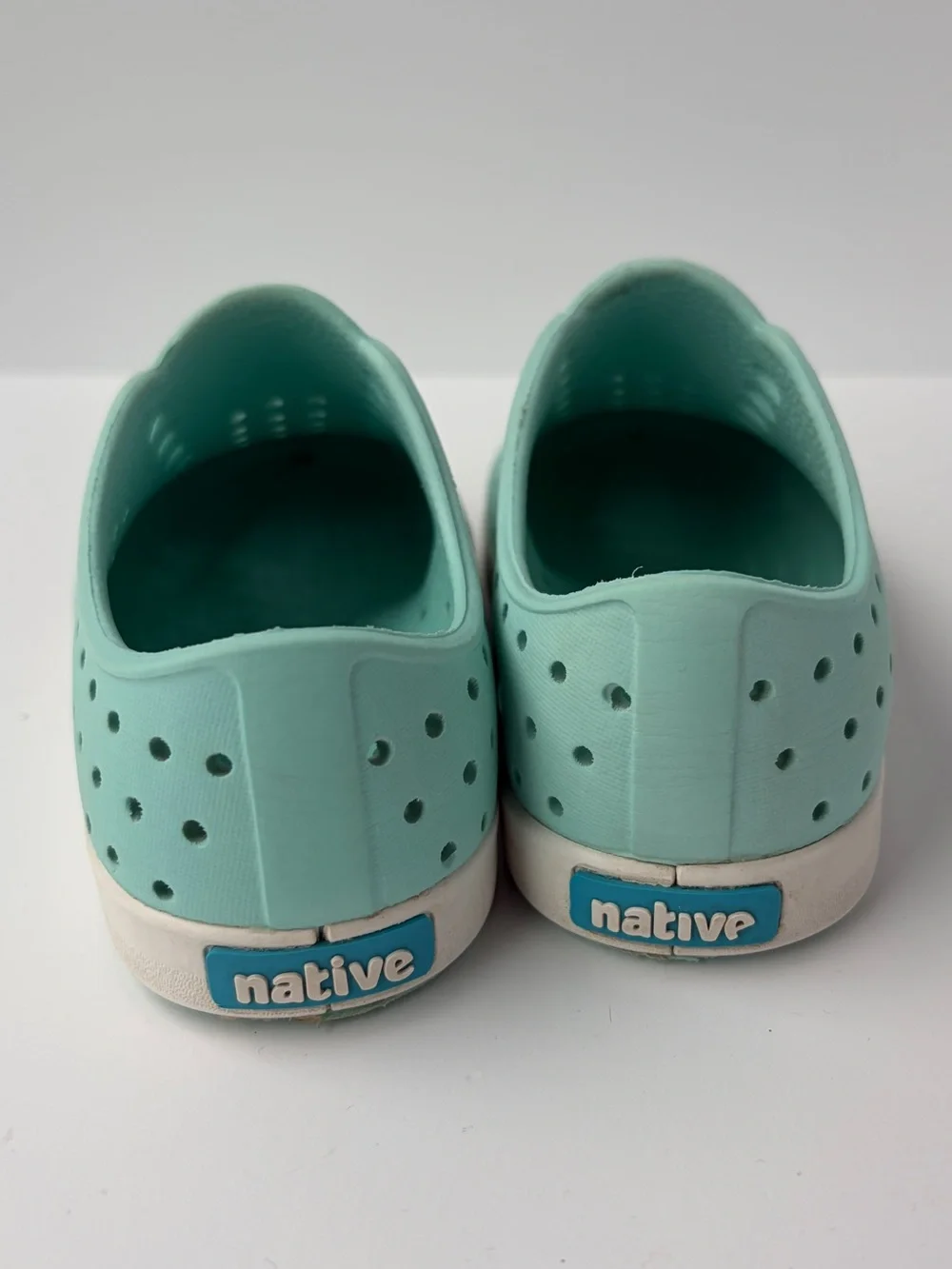Native Sandals Toddler Kids C9‎ Sneakers Teal Tiffany Blue Natives